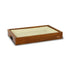 Ceramic Platter Rectangle 12"x8" CMD w/Wood Tray